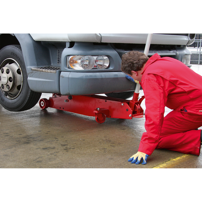 Trolley Jack 10tonne Long Reach | Pipe Manufacturers Ltd..