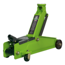 Trolley Jack 3tonne Long Chassis Heavy-Duty Hi-Vis | Pipe Manufacturers Ltd..