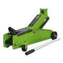 Trolley Jack 3tonne Long Chassis Heavy-Duty Hi-Vis | Pipe Manufacturers Ltd..