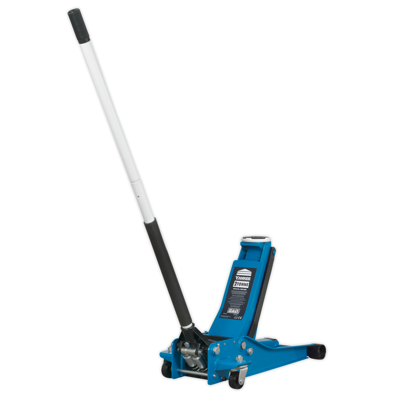 Trolley Jack 2tonne Low Entry Rocket Lift Blue | Pipe Manufacturers Ltd..