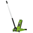 Trolley Jack 2tonne Low Entry Rocket Lift Hi-Vis Green | Pipe Manufacturers Ltd..