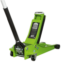 Trolley Jack 2tonne Low Entry Rocket Lift Hi-Vis Green | Pipe Manufacturers Ltd..