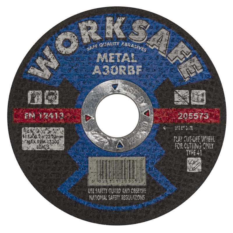 Cutting Disc Flat Metal ¯115 x 3.2 x 22mm | Pipe Manufacturers Ltd..