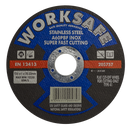 Cutting Disc Flat Stainless Steel (INOX) ¯125 x 1 x 22mm | Pipe Manufacturers Ltd..