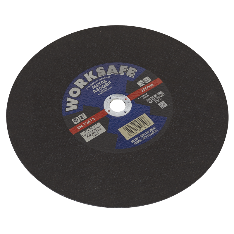 Cutting Disc Flat Metal Chop Saw ¯350 x 2.8 x 25mm | Pipe Manufacturers Ltd..