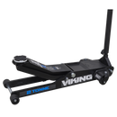 Viking Low Entry Long Reach Trolley Jack 2tonne with Rocket Lift | Pipe Manufacturers Ltd..