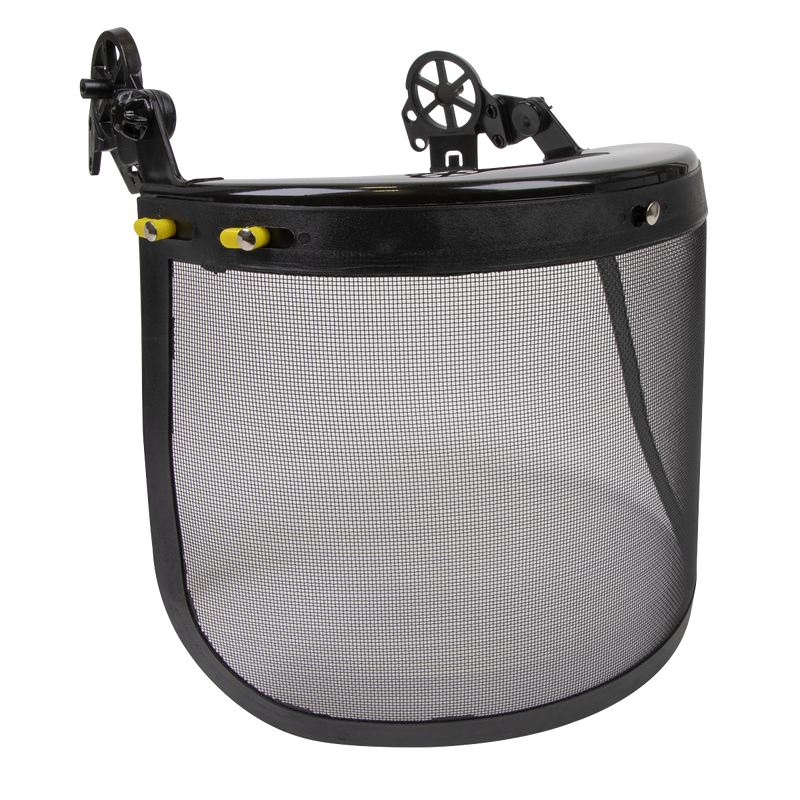 Clip-On Mesh Visor with Carrier | Pipe Manufacturers Ltd..