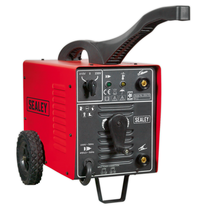 Arc Welder 250Amp 230/415V 3ph with Accessory Kit | Pipe Manufacturers Ltd..
