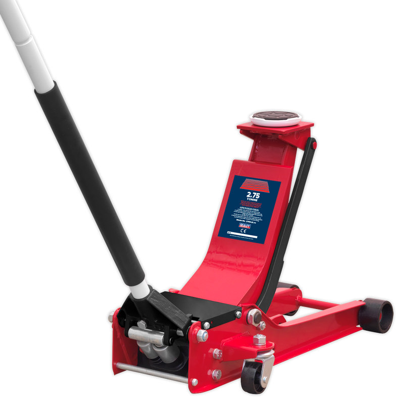 Trolley Jack 2.75tonne Low Entry Rocket Lift | Pipe Manufacturers Ltd..