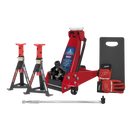 Trolley Jack 3tonne Standard Chassis with Accessories | Pipe Manufacturers Ltd..