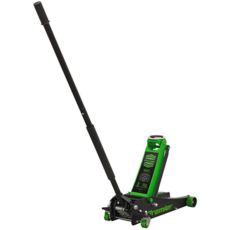 Trolley Jack 3tonne Rocket Lift Green | Pipe Manufacturers Ltd..