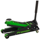 Trolley Jack 3tonne Rocket Lift Green | Pipe Manufacturers Ltd..