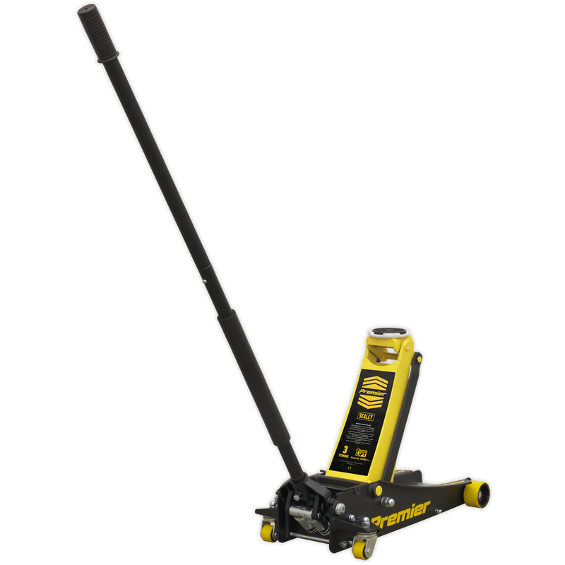 Trolley Jack 3tonne Rocket Lift Yellow | Pipe Manufacturers Ltd..