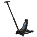 Viking 3tonne Low Entry Trolley Jack with Rocket Lift | Pipe Manufacturers Ltd..