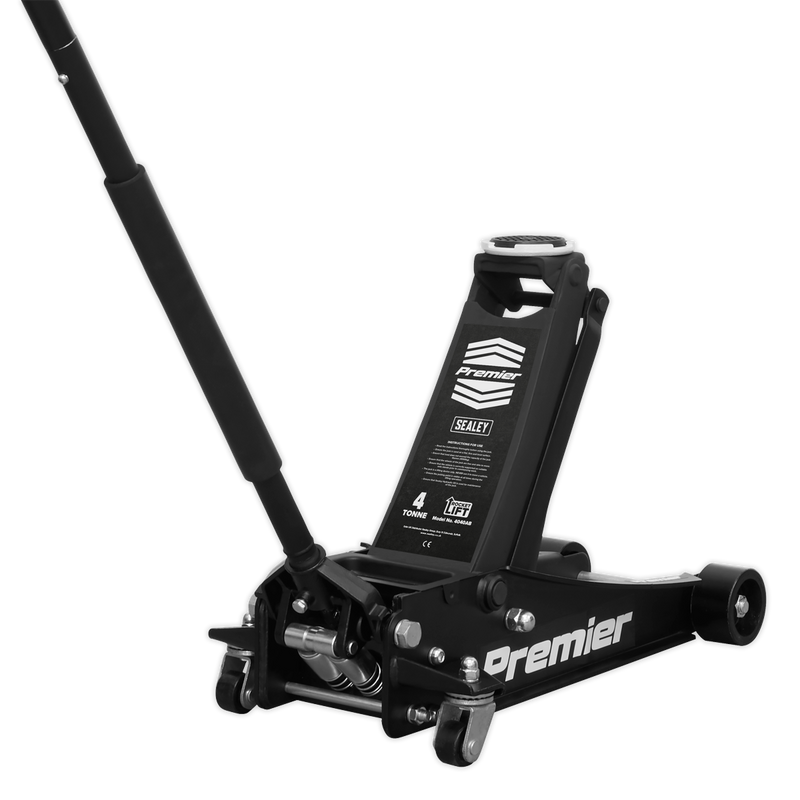 Trolley Jack 4tonne Rocket Lift Black | Pipe Manufacturers Ltd..