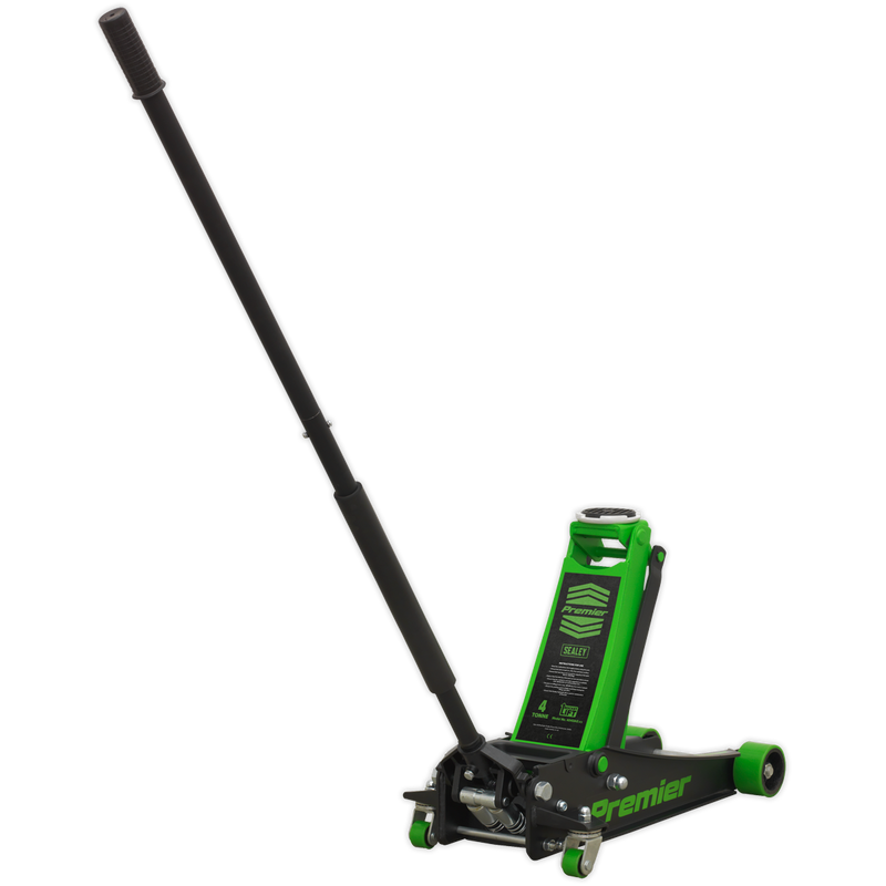 Trolley Jack 4tonne Rocket Lift Green | Pipe Manufacturers Ltd..