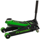 Trolley Jack 4tonne Rocket Lift Green | Pipe Manufacturers Ltd..