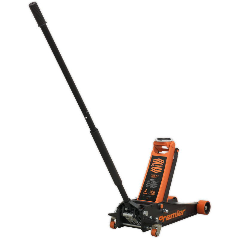 Trolley Jack 4tonne Rocket Lift Orange | Pipe Manufacturers Ltd..