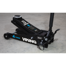 Viking Tyre Bay Trolley Jack 4tonne Low Entry with Rocket Lift | Pipe Manufacturers Ltd..