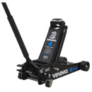 Viking Tyre Bay Trolley Jack 4tonne Low Entry with Rocket Lift | Pipe Manufacturers Ltd..