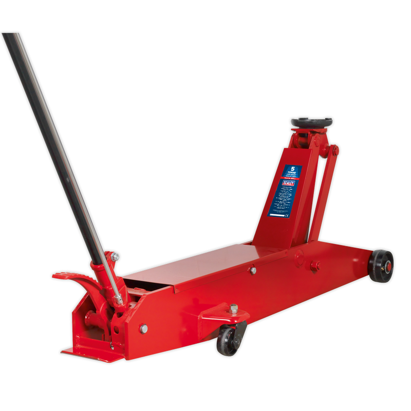 Trolley Jack 5tonne Long Reach | Pipe Manufacturers Ltd..