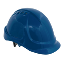 Plus Safety Helmet - Vented (Blue) | Pipe Manufacturers Ltd..