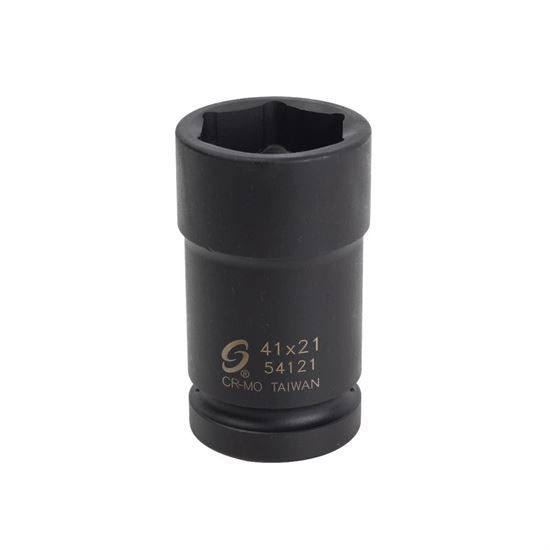 Sunex 54121 1" Drive Combination Budd Wheel Impact Socket 41mm x 21mm | Pipe Manufacturers Ltd..