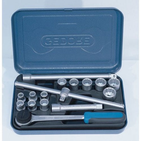 D19 GMZ Socket Set 16pc Metric | Pipe Manufacturers Ltd..