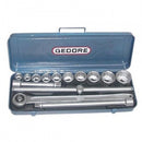 14pc 3/4" Sq. Drive Socket Set Metric | Pipe Manufacturers Ltd..