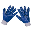 Nitrile Knitted Wrist Gloves Large - Pair | Pipe Manufacturers Ltd..