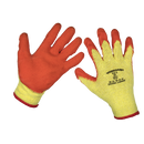 Super Grip Knitted Gloves Latex Palm (X-Large) - Pack of 120 Pairs | Pipe Manufacturers Ltd..