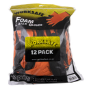 Foam Latex Gloves (X-Large) - Pack of 12 Pairs | Pipe Manufacturers Ltd..