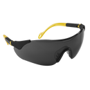 Sports Style Shaded Safety Specs with Adjustable Arms | Pipe Manufacturers Ltd..