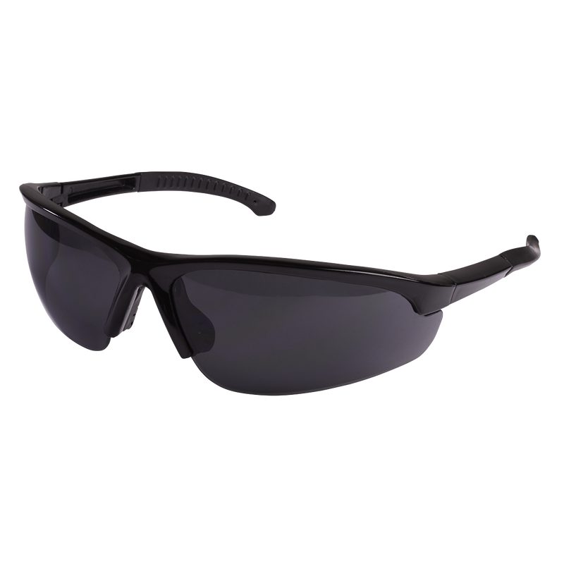 Zante Style Smoke Lens Safety Glasses with Flexi Arms | Pipe Manufacturers Ltd..
