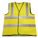 Hi-Vis Waistcoat (Site and Road Use) Yellow - Medium | Pipe Manufacturers Ltd..