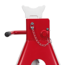 Axle Stands (Pair) 10tonne Capacity per Stand Auto Rise Ratchet | Pipe Manufacturers Ltd..