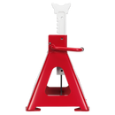 Axle Stands (Pair) 10tonne Capacity per Stand Auto Rise Ratchet | Pipe Manufacturers Ltd..