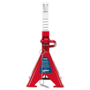 Axle Stands (Pair) 3tonne Capacity per Stand Auto Rise Ratchet | Pipe Manufacturers Ltd..