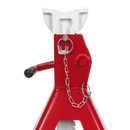 Axle Stands (Pair) 3tonne Capacity per Stand Auto Rise Ratchet | Pipe Manufacturers Ltd..