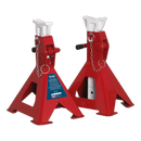 Axle Stands (Pair) 3tonne Capacity per Stand Auto Rise Ratchet | Pipe Manufacturers Ltd..
