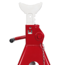 Axle Stands (Pair) 5tonne Capacity per Stand Auto Rise Ratchet | Pipe Manufacturers Ltd..