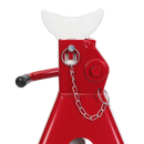 Axle Stands (Pair) 5tonne Capacity per Stand Auto Rise Ratchet | Pipe Manufacturers Ltd..