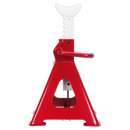 Axle Stands (Pair) 5tonne Capacity per Stand Auto Rise Ratchet | Pipe Manufacturers Ltd..