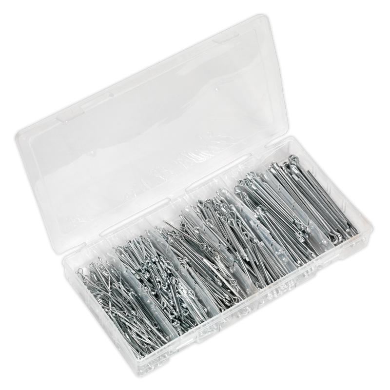 Split Pin Assortment 555pc Small Sizes Imperial & Metric | Pipe Manufacturers Ltd..