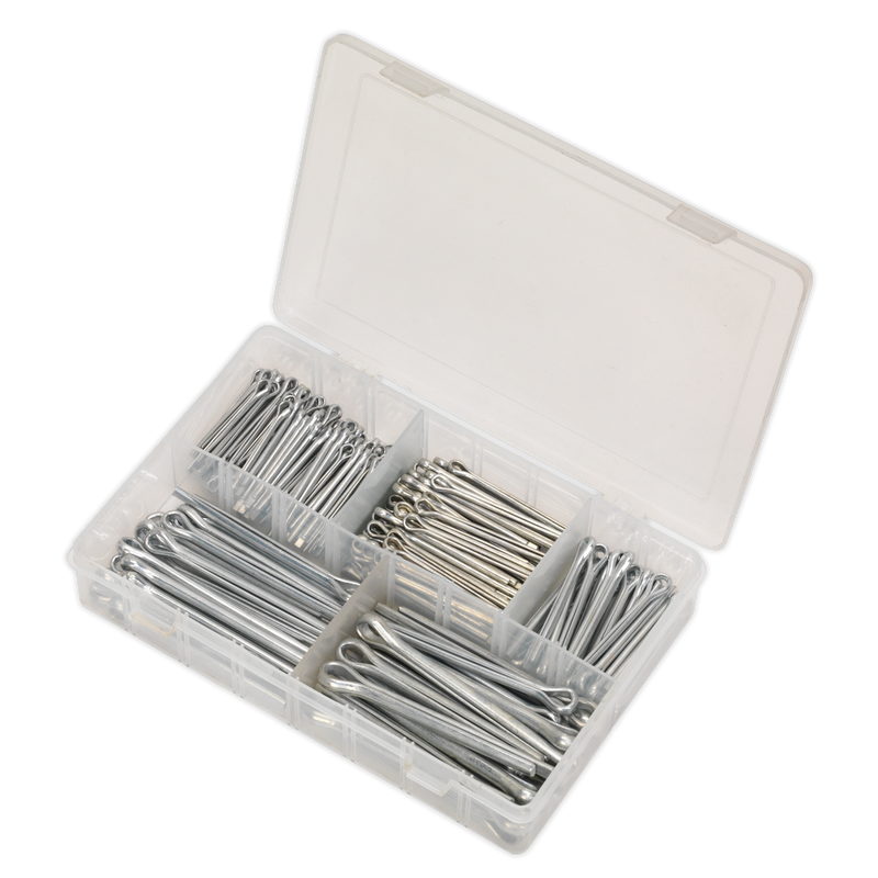 Split Pin Assortment 230pc Large Sizes Imperial & Metric | Pipe Manufacturers Ltd..