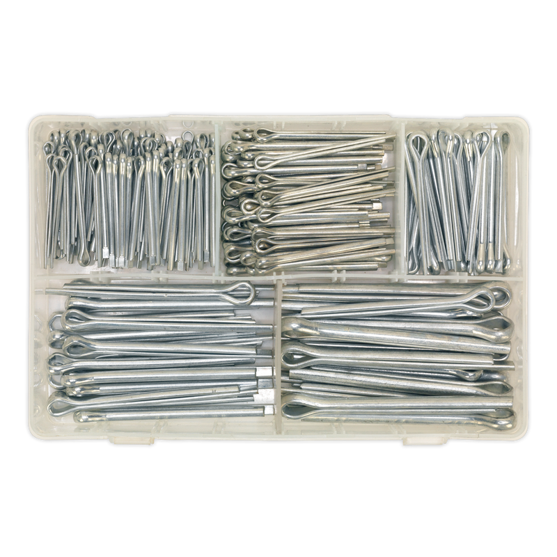 Split Pin Assortment 230pc Large Sizes Imperial & Metric | Pipe Manufacturers Ltd..