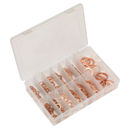 Copper Sealing Washer Assortment 250pc - Metric | Pipe Manufacturers Ltd..