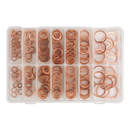 Diesel Injector Copper Washer Assortment 250pc - Metric | Pipe Manufacturers Ltd..