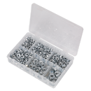 Flange Nut Assortment 390pc M5-M12 Serrated DIN 6923 Metric | Pipe Manufacturers Ltd..