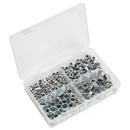 Nylon Lock Nut Assortment 300pc M6-M12 DIN 982 Metric | Pipe Manufacturers Ltd..